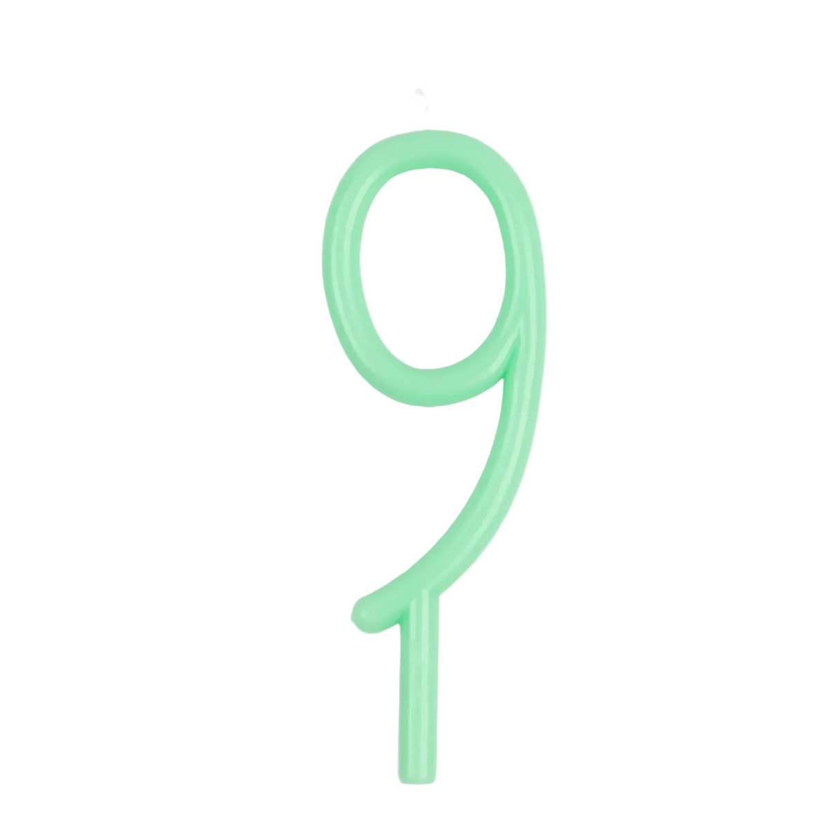 Meri Meri slim number birthday candle on a stick, view 9