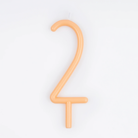 Meri Meri Slim Number Candle