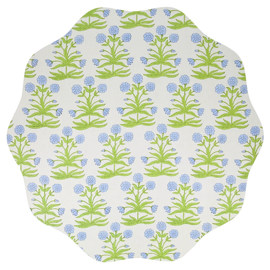 Meri Meri x Molly Mahon Blue Flower Placemat