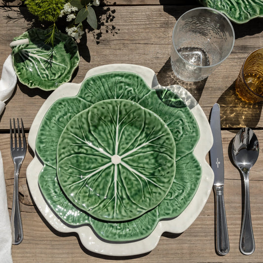 Bordallo Pinheiro Cabbage Fruit Plate 19cm