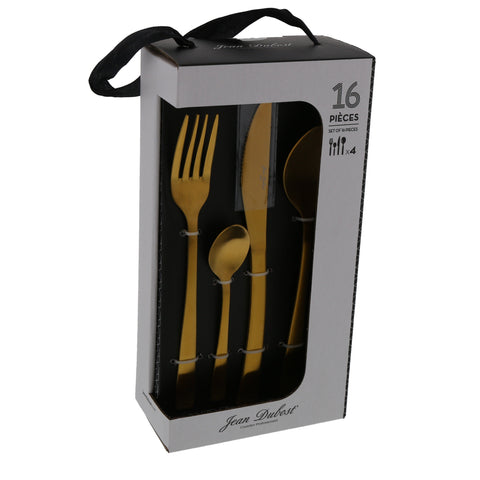 Laguiole Jean Dubost Gold Cutlery Box (Set of 24)