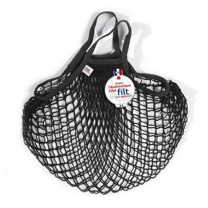 Filt 210 medium net shopper tote bag in knitted cotton