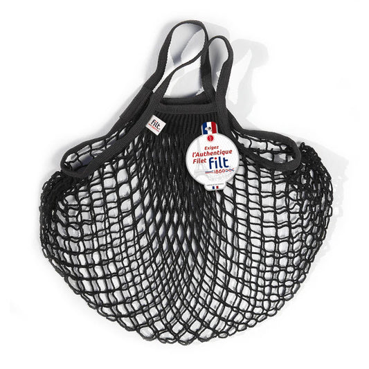 Filt 210 medium net shopper tote bag in knitted cotton