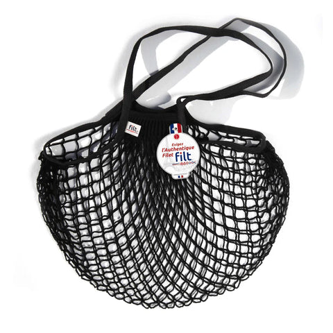 Net Long Handle Large Shopper Tote Bag