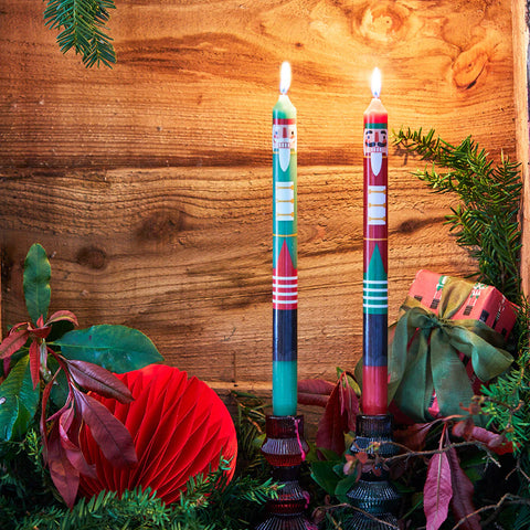 TLS25 - Christmas Character Taper Candles