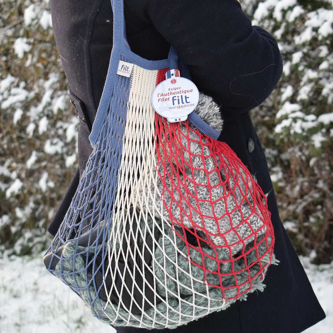 Filt 220 large net shopper tote bag with long handles – view 11