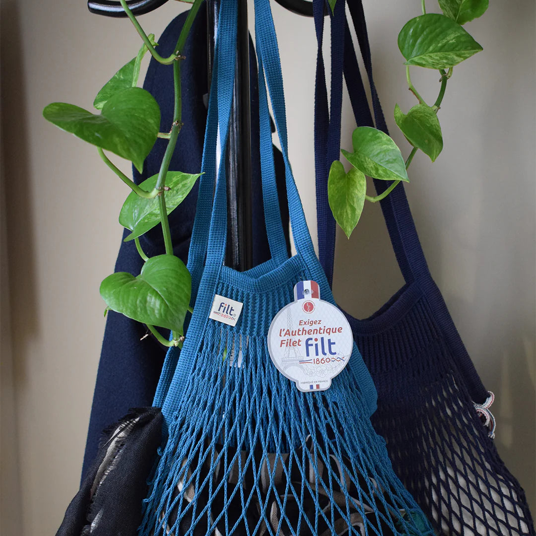 Filt 220 large net shopper tote bag with long handles – view 3