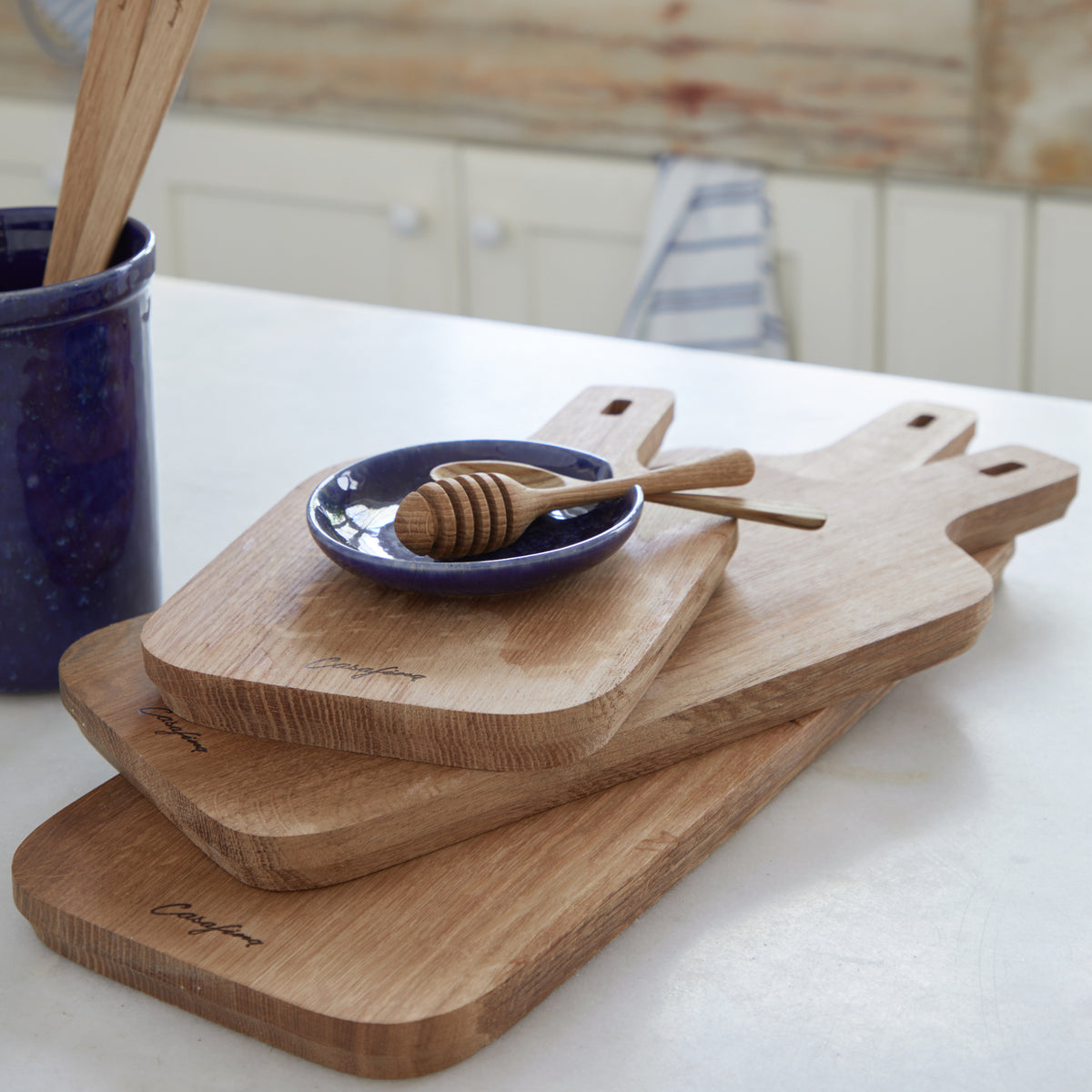 Casafina Oak Wood Cutting Serving Board, view 4