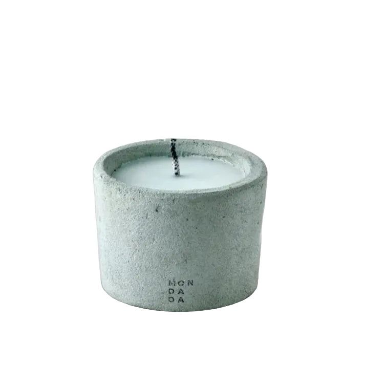 Mon Dada Outdoor Urban Table Candle Small in handmade concrete