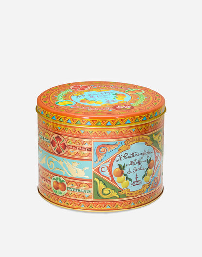 Dolce & Gabbana Sicilian Fruits & Saffron Panettone Tin 500g