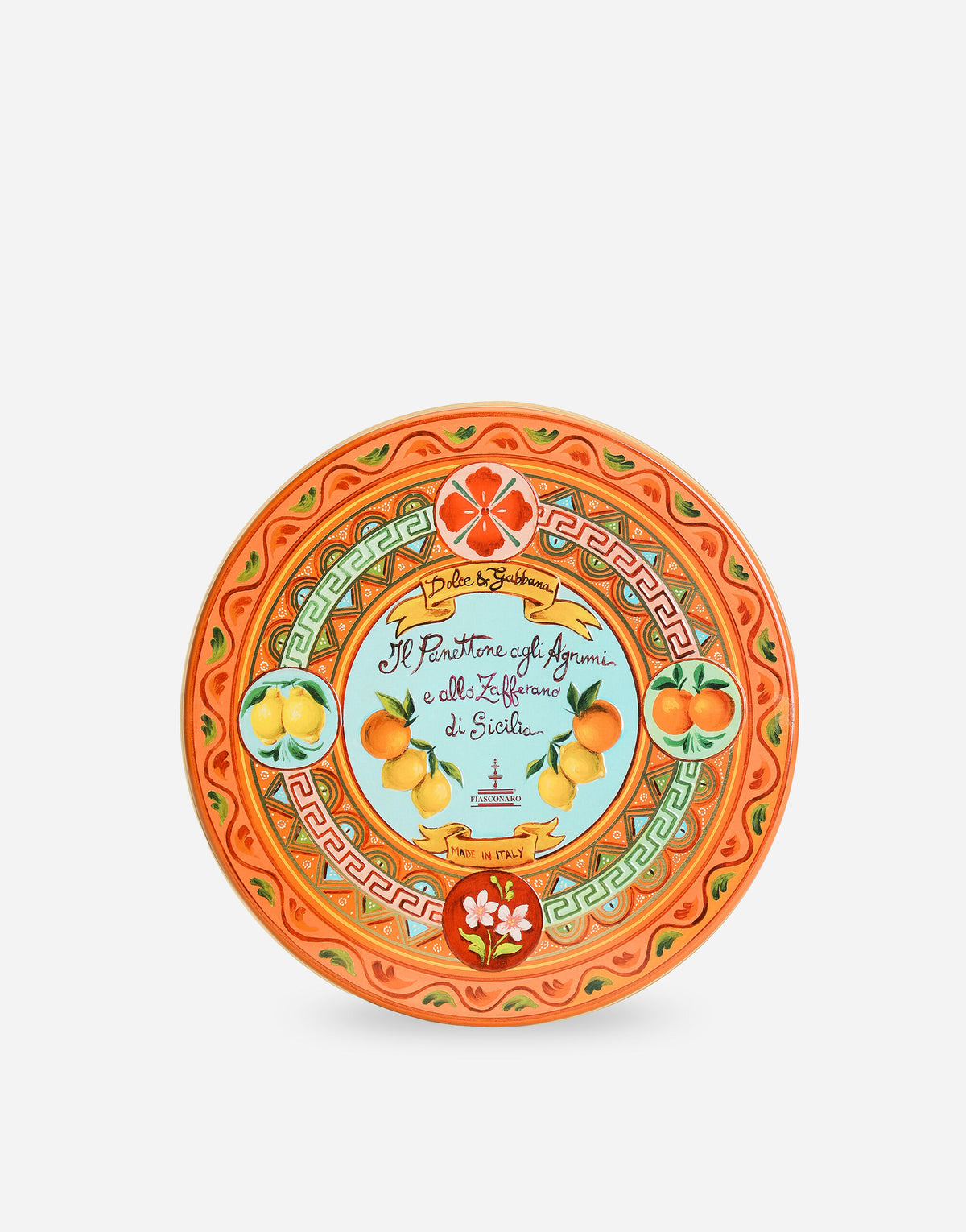 Dolce & Gabbana Sicilian Fruits & Saffron Panettone Tin 500g