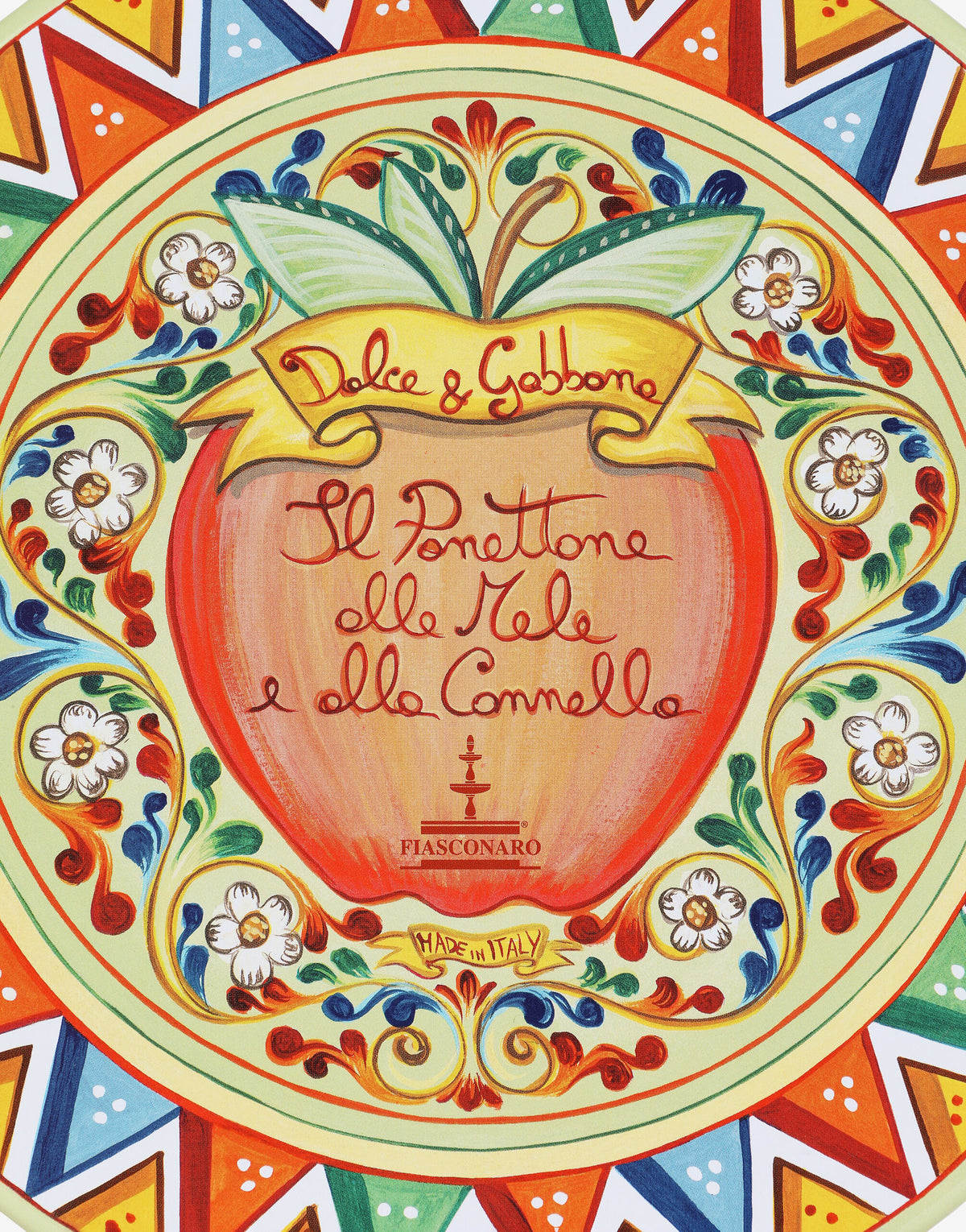 Dolce & Gabbana Apple and Cinnamon Panettone Tin 1kg