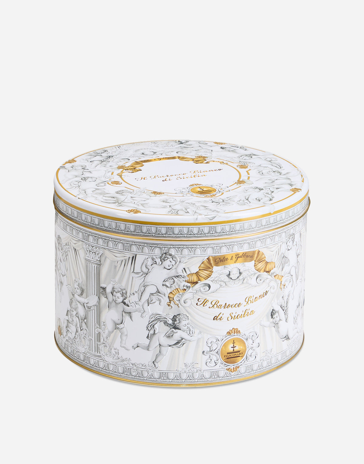 Dolce & Gabbana Barocco Bianco di Sicilia Panettone 1kg