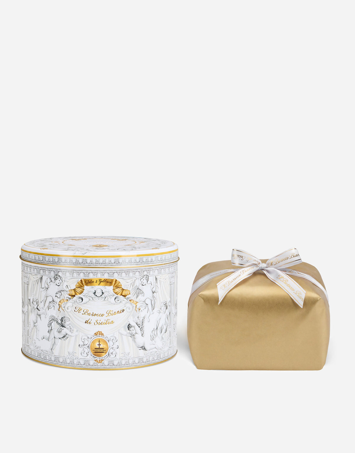 Dolce & Gabbana Barocco Bianco di Sicilia Panettone 1kg