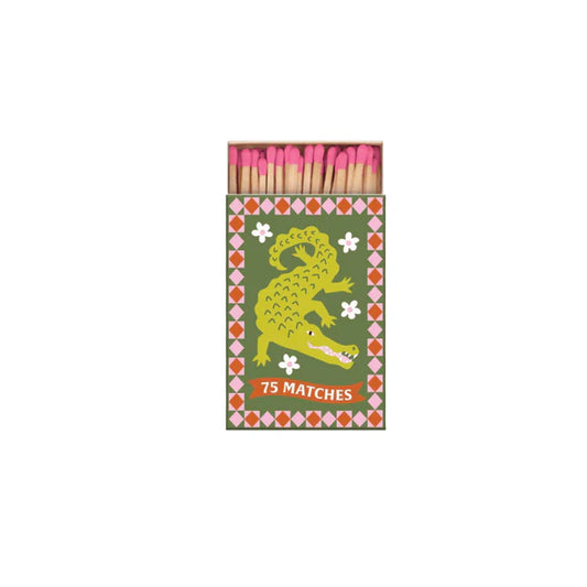 Paddywax A Dopo Crocodile Boxed Matches (75 pcs)