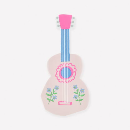 Meri Meri Guitar Shaped Paper Napkins (Pack of 16), view 3