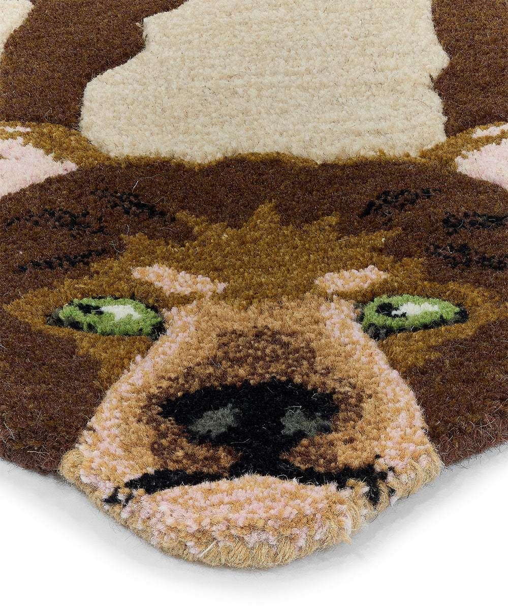 Quin Bear Rug Large, view 2