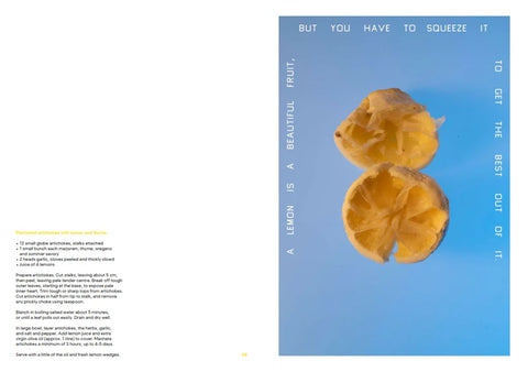 Squeeze Me - Lemons, Recipes and Art Cookbook