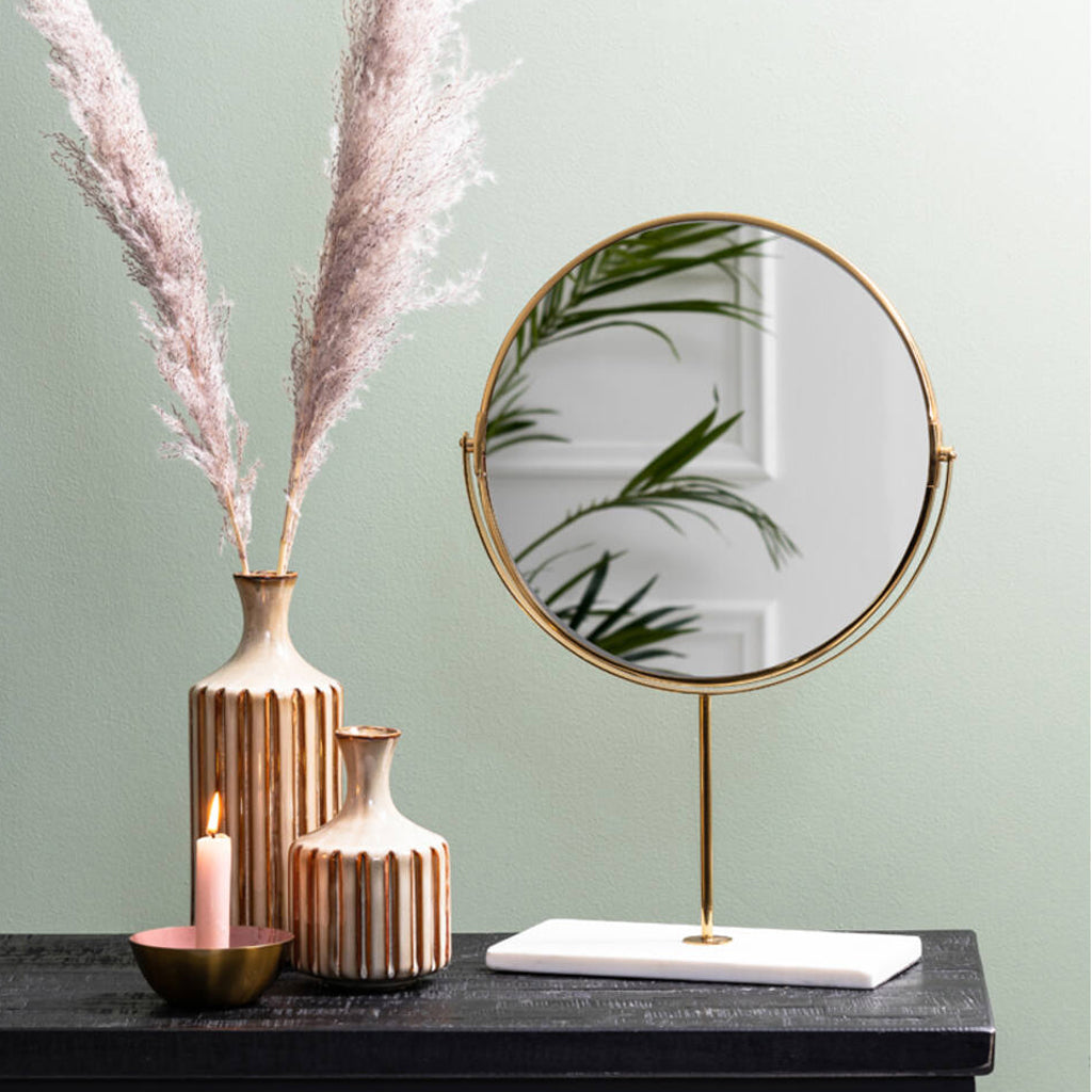 Riesco Marble Table Mirror, view 3