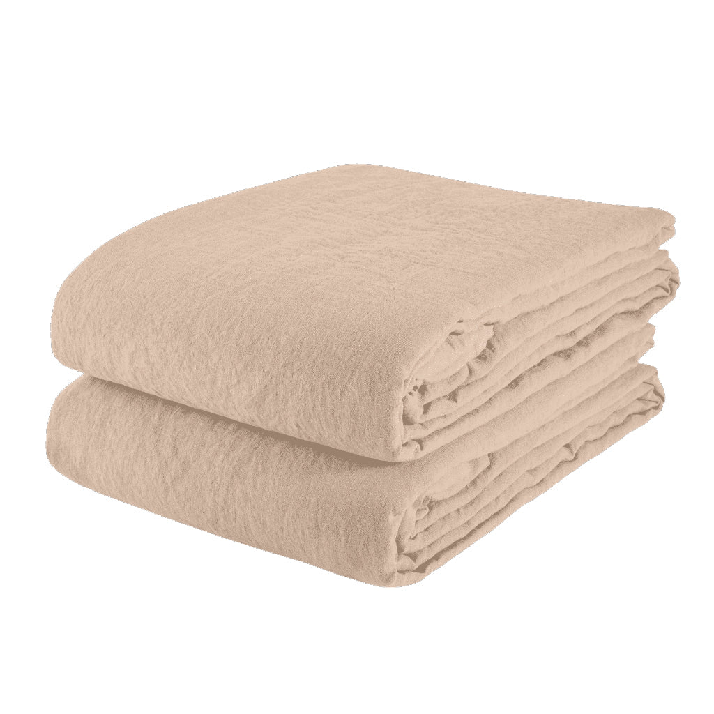 BH24 - Linge Particulier Linen Duvet Cover Made in France, view 4