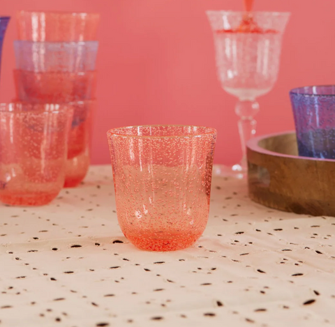 Rice Acrylic Tumbler in Bubble Design - 410ml