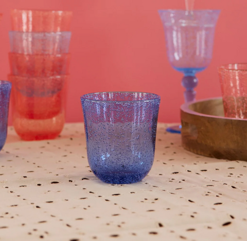 Rice Acrylic Tumbler in Bubble Design - 410ml