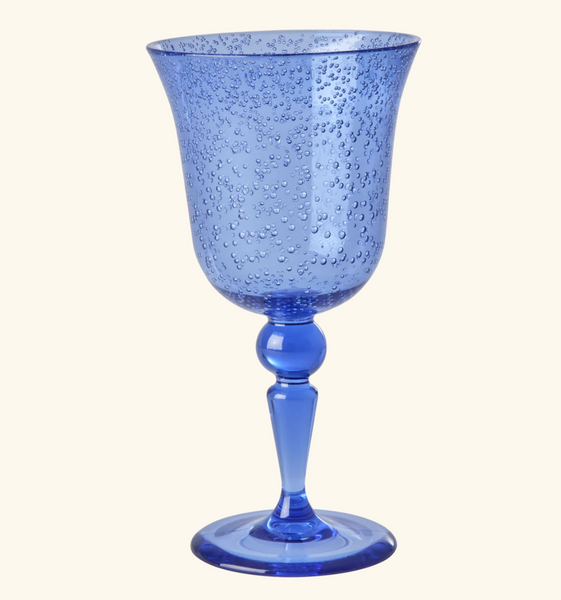 Rice Acrylic Wine Glass in Bubble Design - 360ml