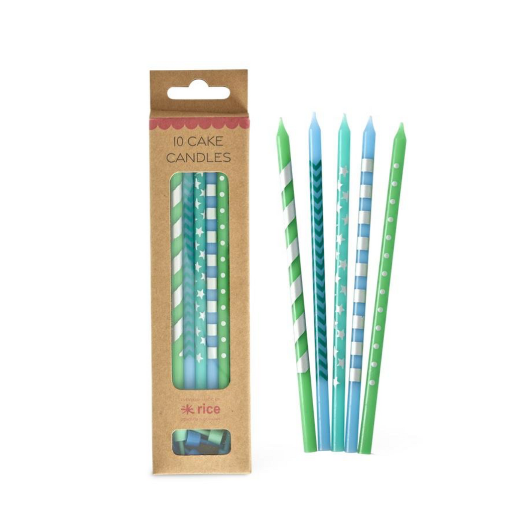 Rice Long Cake Candles - 10 pcs