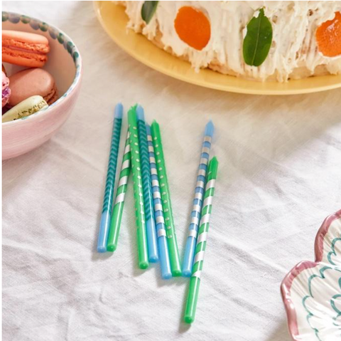 Rice Long Cake Candles - 10 pcs