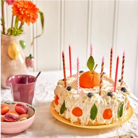 Rice Long Cake Candles - 10 pcs