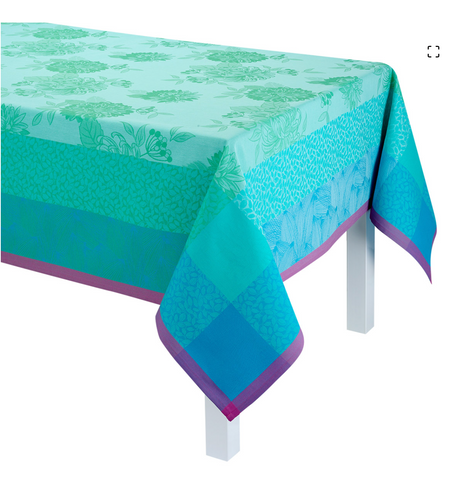 Le Jacquard Francais Parfums De Bagatelle Hydrangea Tableclothes - 175cmx175cm