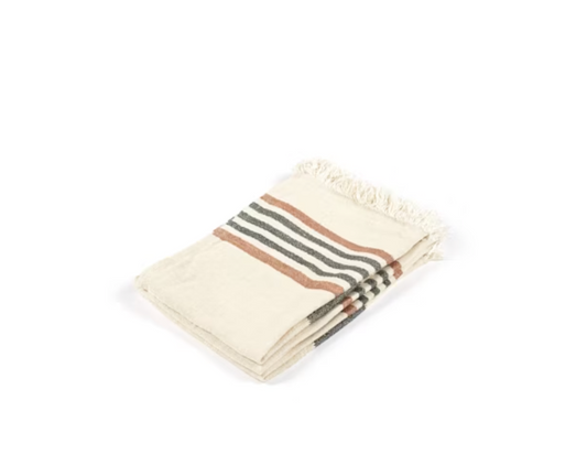 Libeco The Belgian Small Fouta Towel 35x50 Made In Belgium