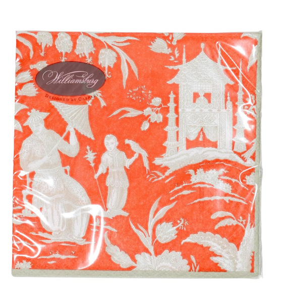 Caspari Silk Road Mandarin Napkins