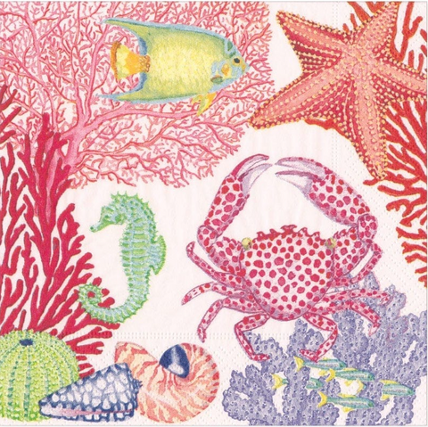 Caspari Under the Sea Paper Napkins