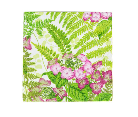 Caspari Fern Garden Napkins, paper napkins by Caspari