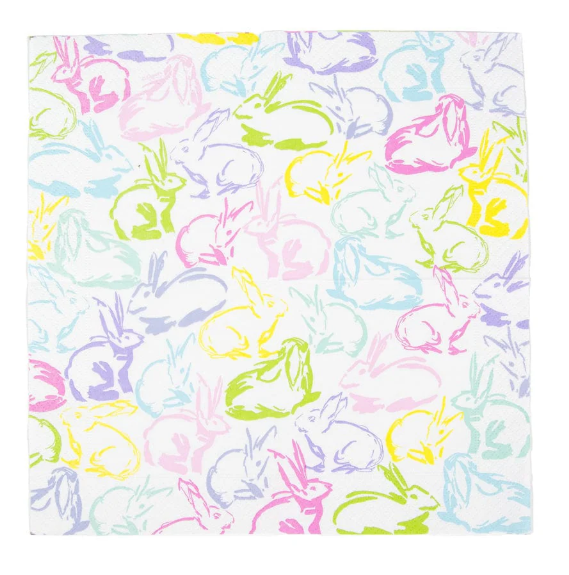 Caspari Hip Hop Napkins, paper napkins by Caspari