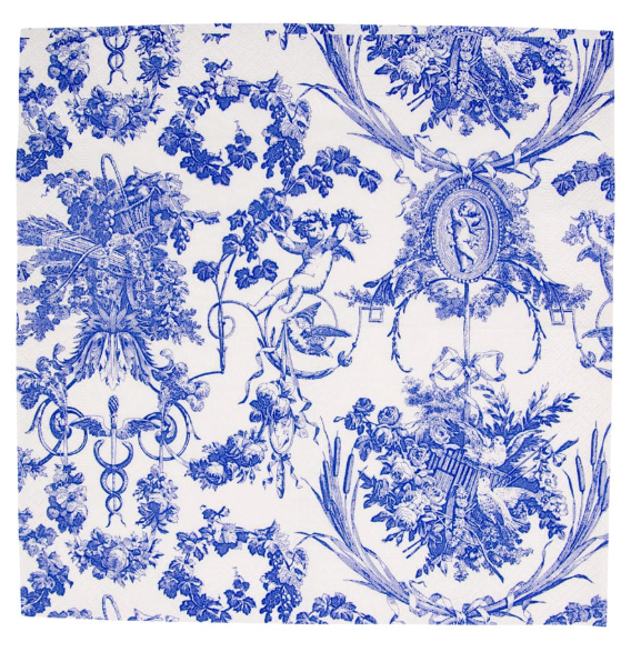 Romantic Blue Napkins