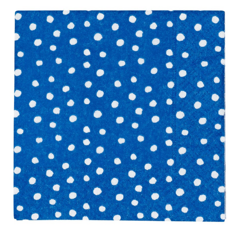 Small Dots Royal Blue Napkins