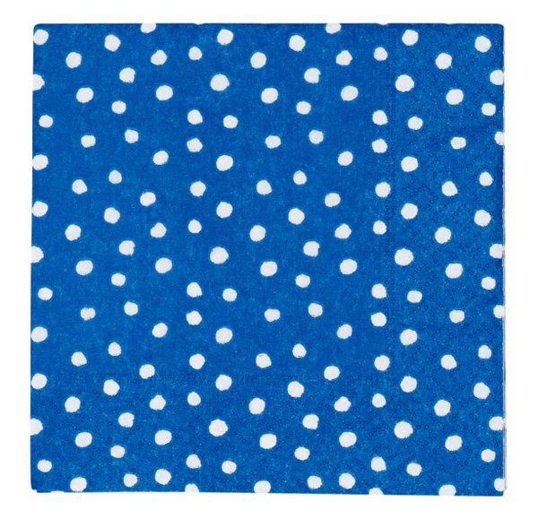 Small Dots Royal Blue Napkins