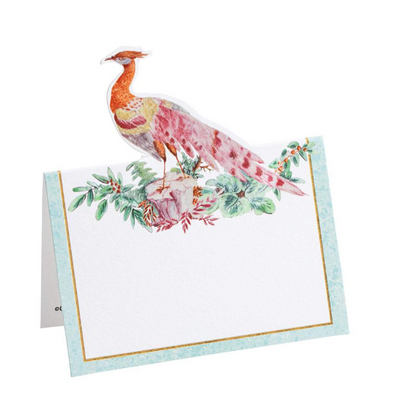 Caspari Place Card set of 8 die-cut folded cards