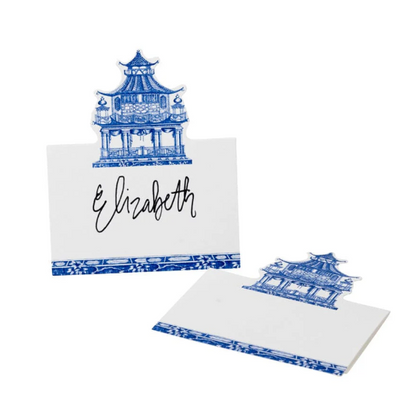 Caspari Place Card set of 8 die-cut folded cards – view 3