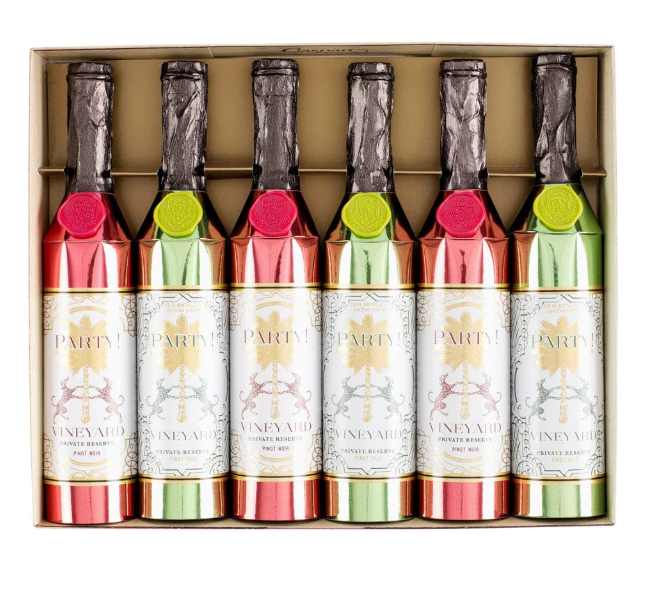 Caspari Wine Tasting Celebration Crackers