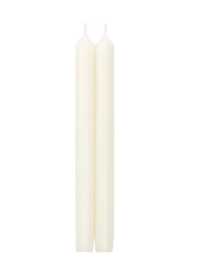 Caspari Duet Straight Taper 25cm Candles pair