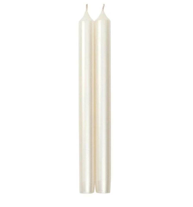 Caspari Duet Straight Taper 25cm Candles pair – view 2