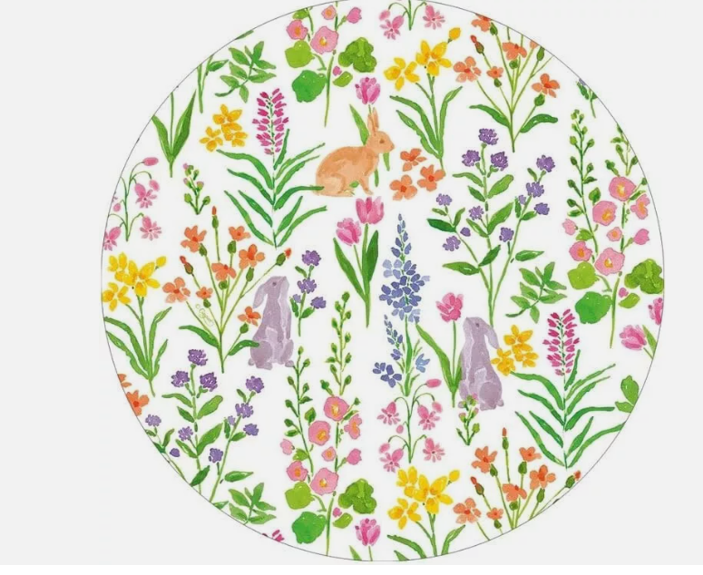 Bunny Field Salad & Dessert Plate