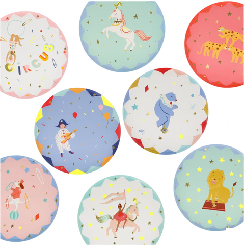 Circus Side Plates