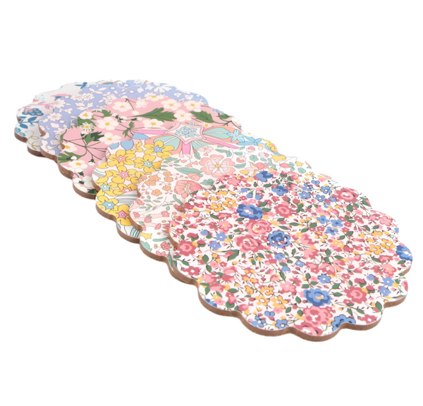 Meri Meri x Liberty Mixed Set Coasters