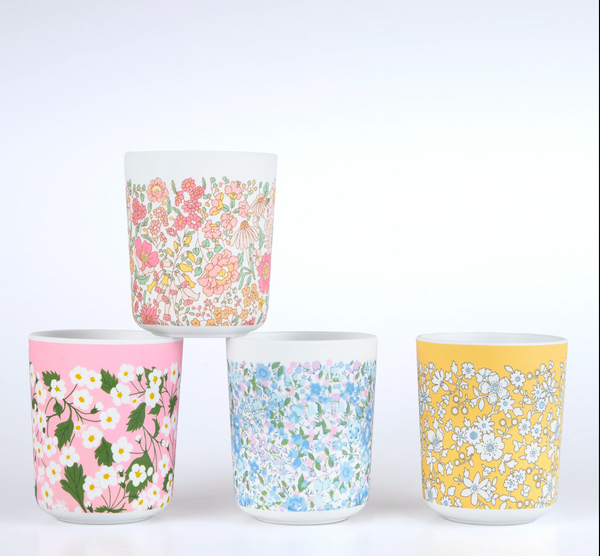 Meri Meri x Liberty Mixed Set Melamine Cups