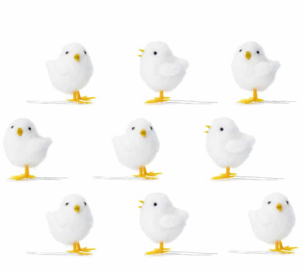 TLS - Easter chicken white - 7 cm