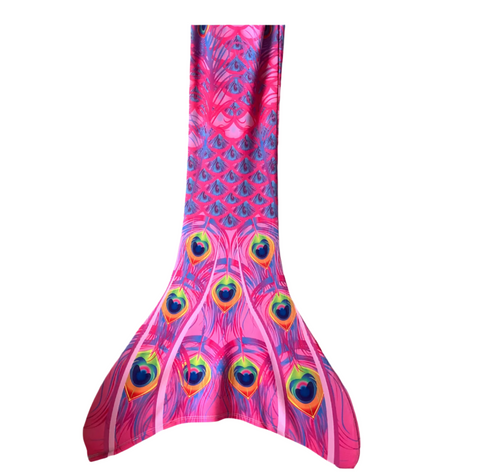 TLS - 1 Piece Peacock Mermaid Tail